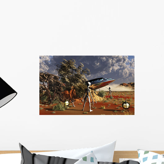 Artist Concept Roswell Incident 2 Wall Decal