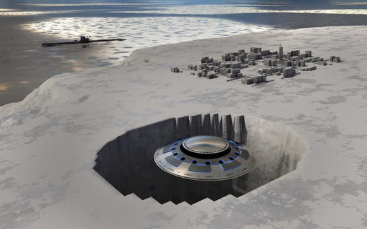 German U-boat and Flying Wall Decal