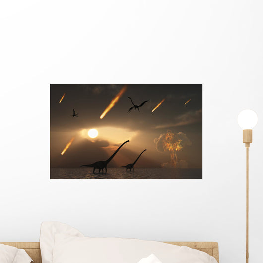 Last Days Dinosaurs Caused Wall Decal