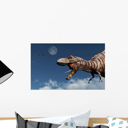 Profile Tyrannosaurus Rex Wall Decal