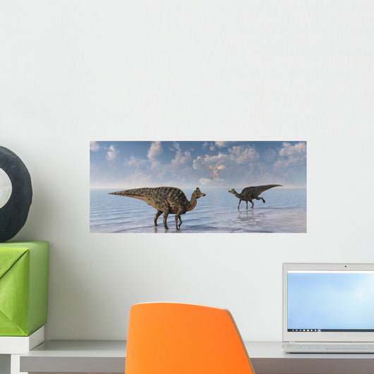 Asteroid Hitting Earth Marking Wall Decal
