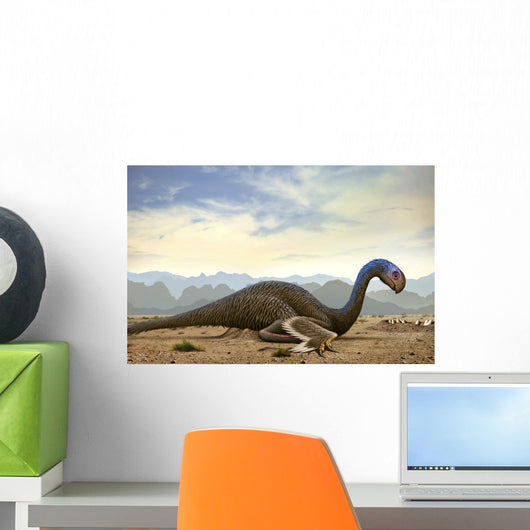 Gigantoraptor Theropod Dinosaur from Wall Decal