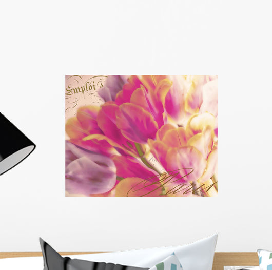 Tulip Glow Wall Mural
