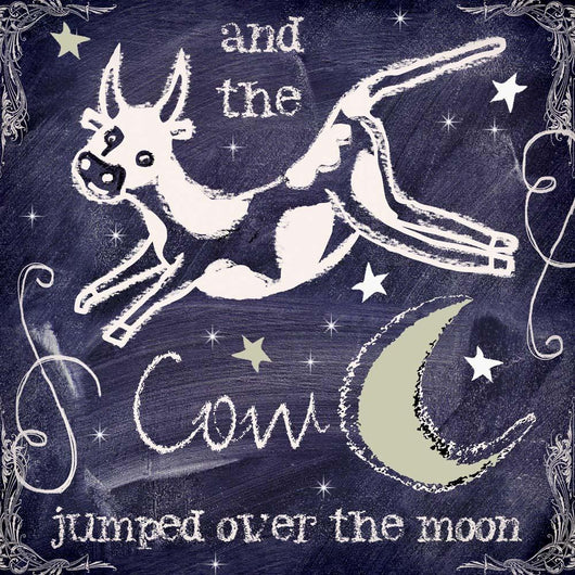 Chalkboard Nursery Rhymes IV Wall Mural