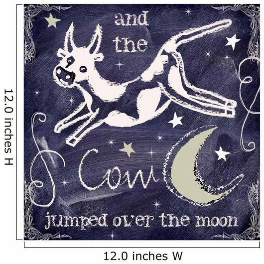 Chalkboard Nursery Rhymes IV Wall Mural