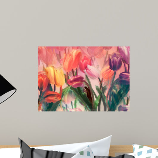 Tulip Flamenco Wall Mural
