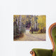 Birch Tree DriveFence & Road, Santa Fe, New Mexico 06 Wall Mural