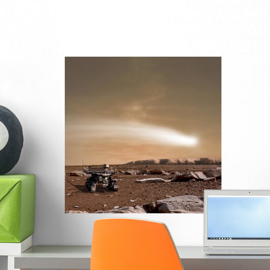 Artist's Depiction Pass Comet Wall Decal