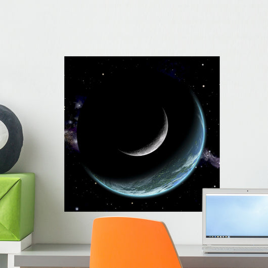 Artist's Depiction Earth-like World Wall Decal