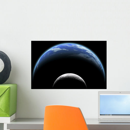 Artist's Depiction Large Planet Wall Decal