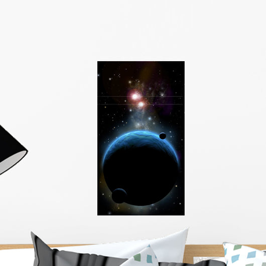 Artist's Depiction Blue Planet Wall Decal