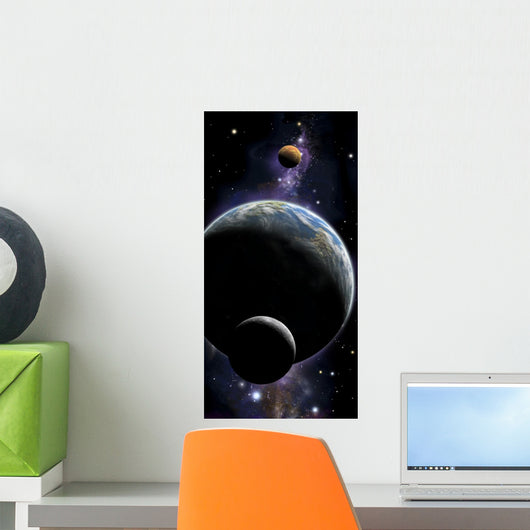 Artist's Depiction Earth Type Wall Decal