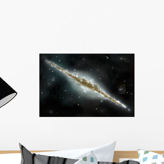 Artist's Depiction Large Spiral Wall Decal