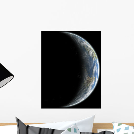 Artist's Depiction Earth-like Planet Wall Decal