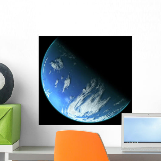 Water Covered World Deep Wall Decal