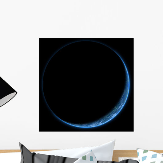 Earth-like Planet with Its Wall Decal