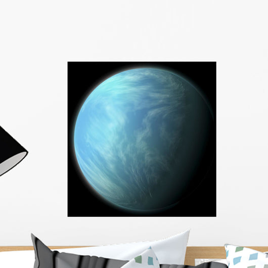 Artist's Depiction Kepler 22b Wall Decal