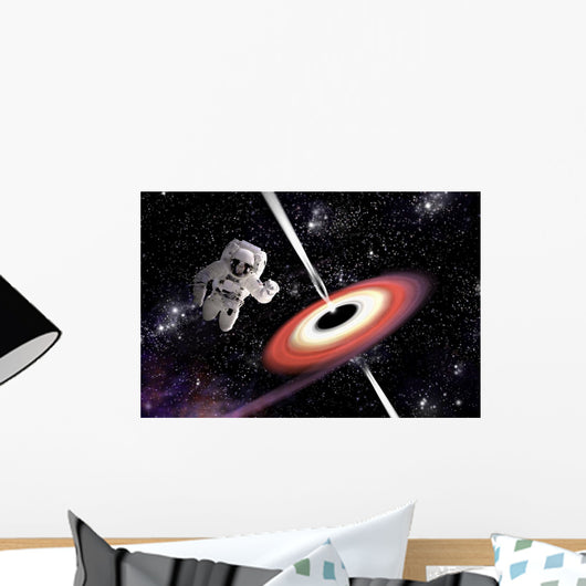 Artist's Concept Astronaut Falling Wall Decal
