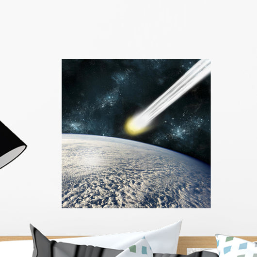 Earth-like Planet Facing Imminent Wall Decal