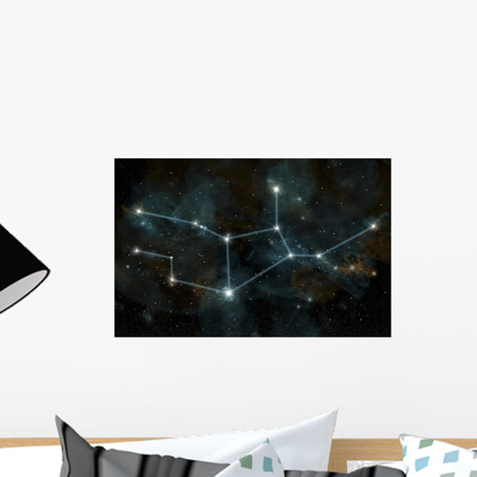 Artist's Depiction Constellation Virgo Wall Decal