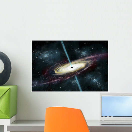 Black Hole Interstellar Space Wall Decal