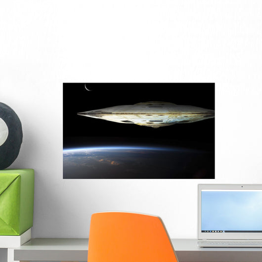 Massive Spaceship Known as Wall Decal