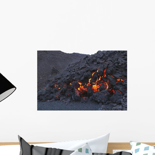 Fimmvorduhals Lava Flow Wall Decal
