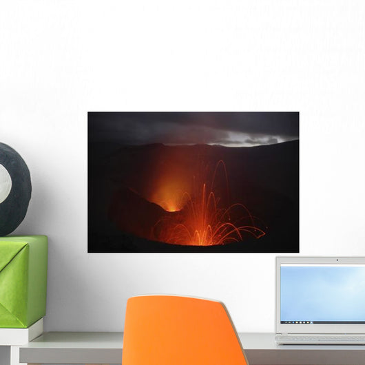 Yasur Eruption Tanna Island Wall Decal Design 8