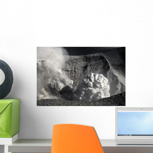 Yasur Eruption Tanna Island Wall Decal Design 3