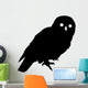 Owl Bird Silhouette Wall Decal