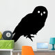 Owl Bird Silhouette Wall Decal