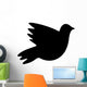 Dove Flight Bird Silhouette Wall Decal