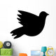 Dove Flight Bird Silhouette Wall Decal