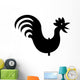 Rooster Illustrated Bird Silhouette Wall Decal