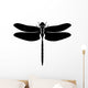 Dragonfly Insect Silhouette Wall Decal
