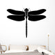 Dragonfly Insect Silhouette Wall Decal