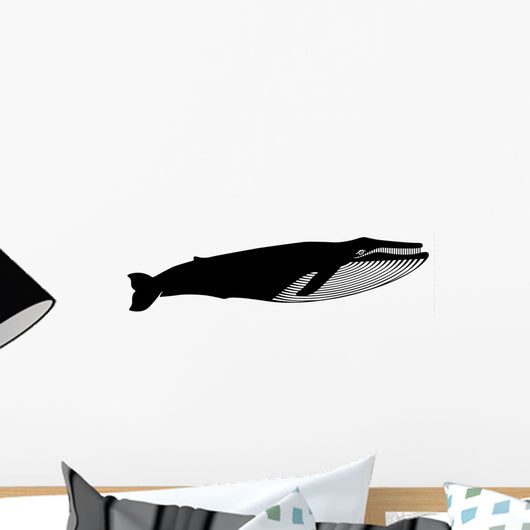 Whale Water Animals Silhouette Wall Decal