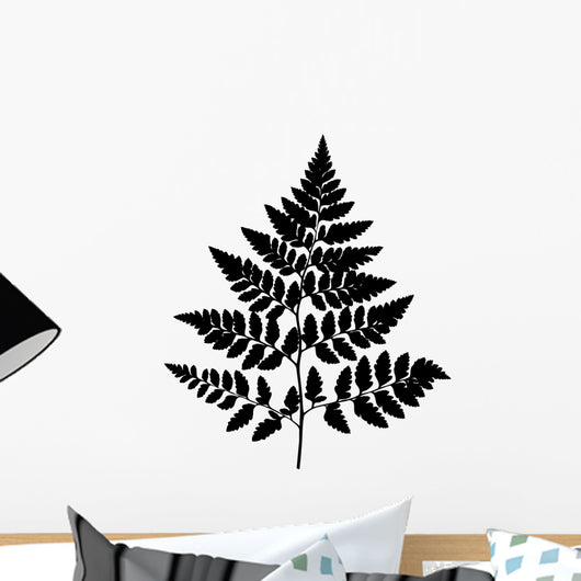 Fern Leaf Plant Life Wall Decal