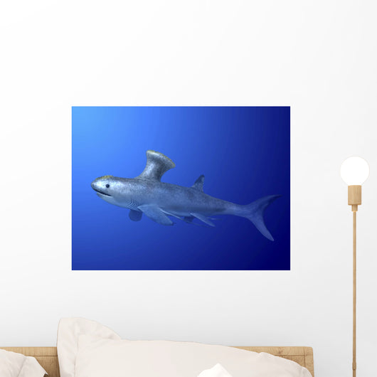 Akmonistion Is Extinct Shark Water Wall Decal