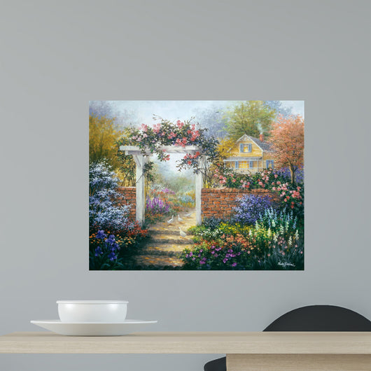 Rose Arbor Wall Mural