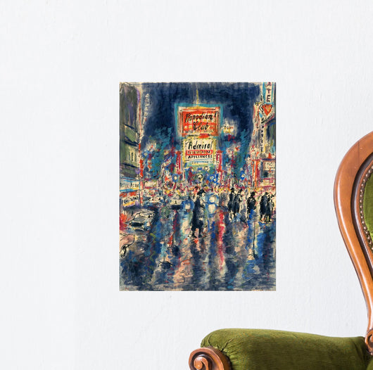 New York Times Square Wall Mural