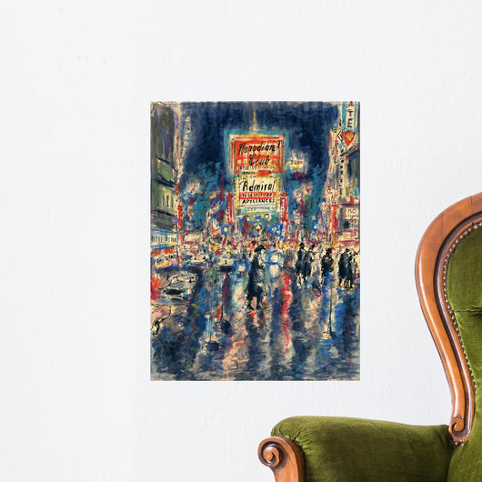 New York Times Square Wall Mural