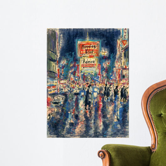 New York Times Square Wall Mural