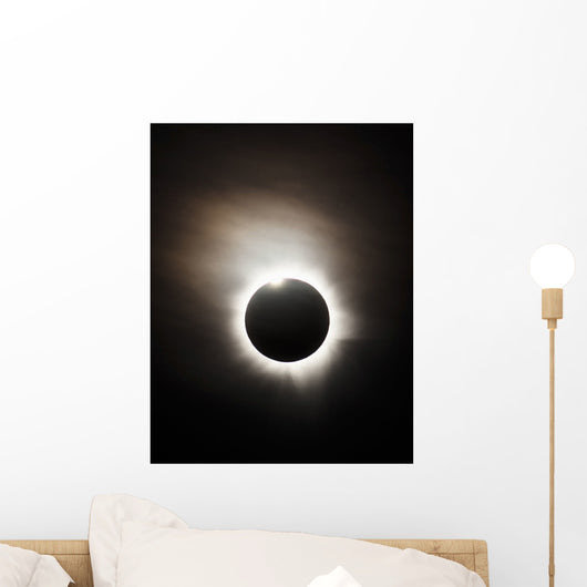 Solar Eclipse with Diamond Wall Decal