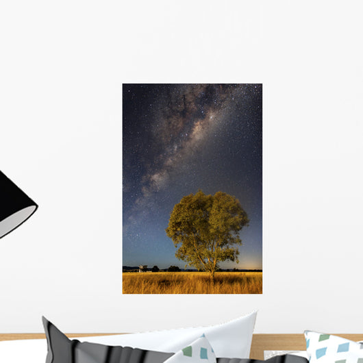 Milky Way and Tree Wall Decal