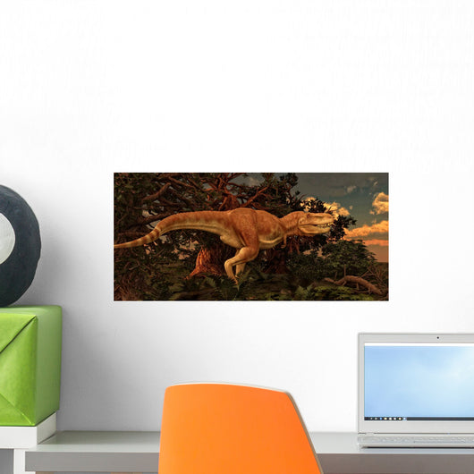 Tarbosaurus Was Theropod Dinosaur Wall Decal