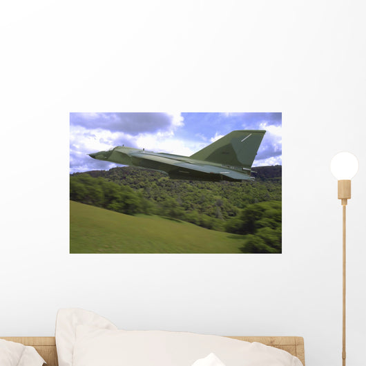 F-111 Aardvark Flying over Wall Decal