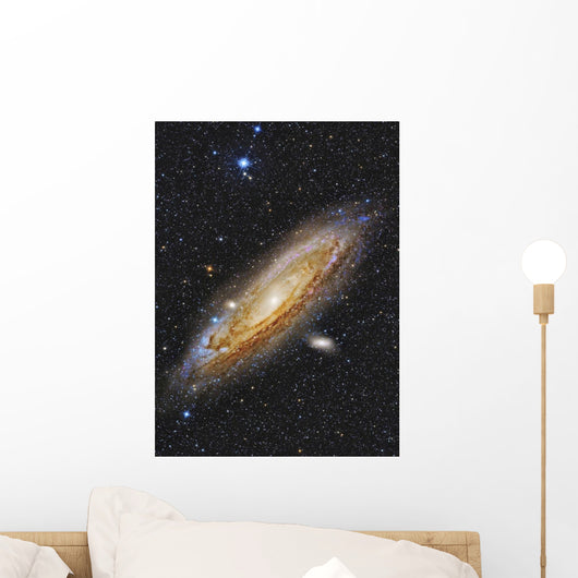 Messier 31 Andromeda Galaxy Vertical Wall Decal