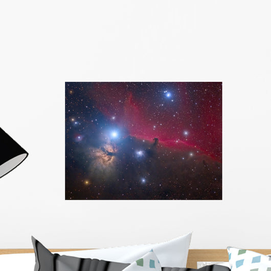 Horsehead Nebula and Flame Wall Decal