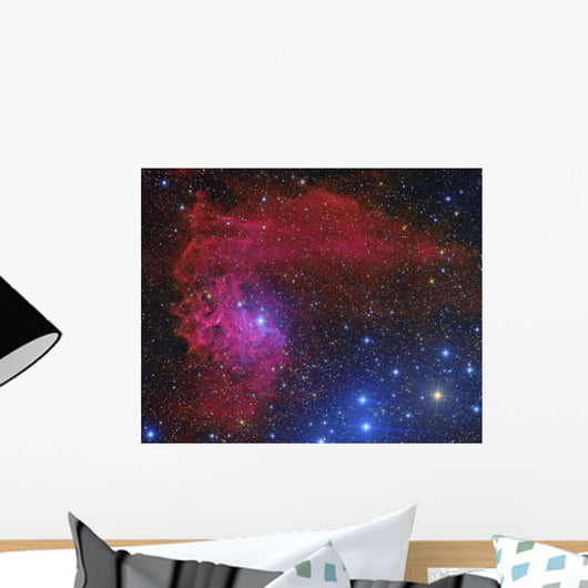 Flaming Star Nebula Constellation Wall Decal